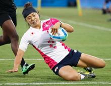 １次Ｌ敗退の女子日本が初勝利 ラグビー７人制・７日