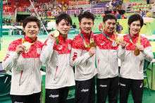 【リオ・リポート】磐石の体操王国ニッポンへ、内村選手が語った団体金メダルの意味
