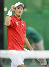 錦織が銅メダル テニス・１４日