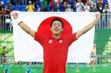 錦織が９６年ぶり銅、太田は銀 ボルト３連覇、リオ第１０日