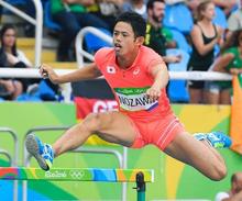 男子４００ｍ障害の野沢が準決へ 陸上・１５日