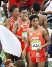 五輪男子マラソン、佐々木１６位 最終日、新体操団体は８位