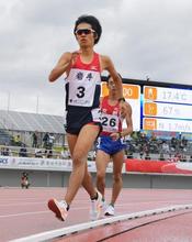岩手国体男子１万ｍ競歩は高橋Ｖ 第９日