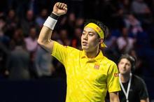 錦織圭、スイス室内準決勝進出 デルポトロ下す