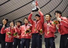 体操、順大Ｖ白井の日体大は２位 全日本団体男子