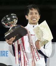 男子エペは武田が初Ｖ 全日本フェンシング