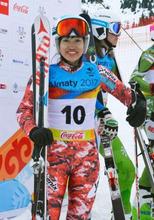 スキー女子、安藤が大回転で金 冬季ユニバ第６日