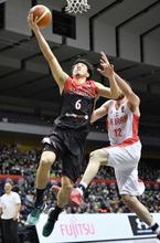 バスケ、日本がイランに快勝 男子強化試合