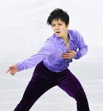 宇野昌磨ＳＰ２位、羽生結弦３位 四大陸フィギュア第２日