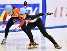 女子５００メートルで伊藤２位 ショートトラック（２１日）