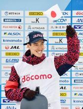 子出藤と今井が３位 スノーボード（２５日）