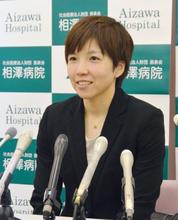 スケート小平奈緒「平昌で輝く」 長野の所属先で報告会