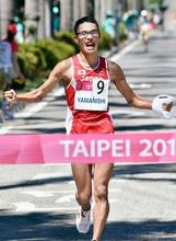 ユニバ、競泳４００個メは瀬戸Ｖ 第８日、２０キロ競歩で山西が金
