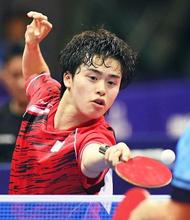 卓球男子の森薗が連覇 ユニバ、金３７個で１位