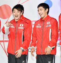 内村「世界体操内容にこだわる」 日本代表が記者会見