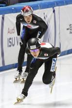 スケート日本、男女リレー準決へ ショートＷ杯第１戦