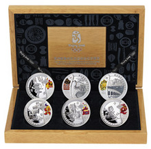 北京2008オリンピック競技大会公式記念コイン7月9日(月)より国内予約販売開始