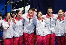 全日本体操、女子は日体大４連覇 世界選手権で金の村上が活躍