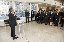 竹田会長が年頭挨拶　平昌オリンピックへ「最高の戦いができる環境づくりを」