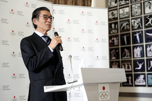 竹田会長が年頭挨拶　平昌オリンピックへ「最高の戦いができる環境づくりを」