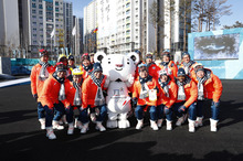 【平昌リポート】江陵の選手村で入村式 韓国の伝統音楽とダンスで歓迎