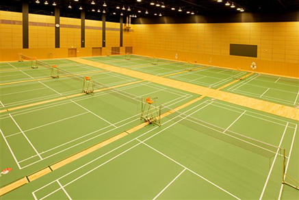 Indoor training center West Badminton01
